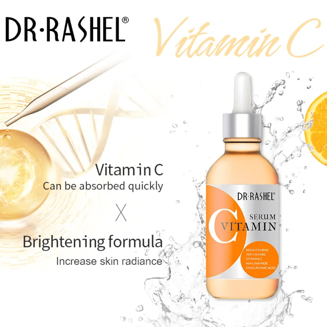 Dr Rashel 3 - in - 1 Serum Set – Retinol + Vitamin C + Hyaluronic Acid | Brightening & Anti - Aging Trio - Ethereal soul Collections