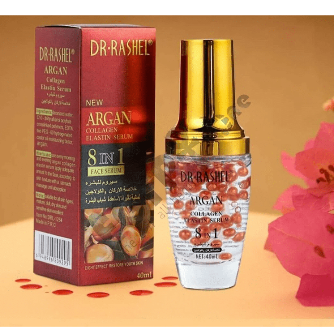 Dr Rashel Argan Collagen Elastin Serum – 8 - in - 1 Face Serum (40ml) - Ethereal soul Collections
