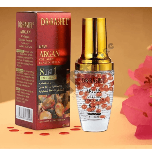Dr Rashel Argan Collagen Elastin Serum – 8 - in - 1 Face Serum (40ml) - Ethereal soul Collections