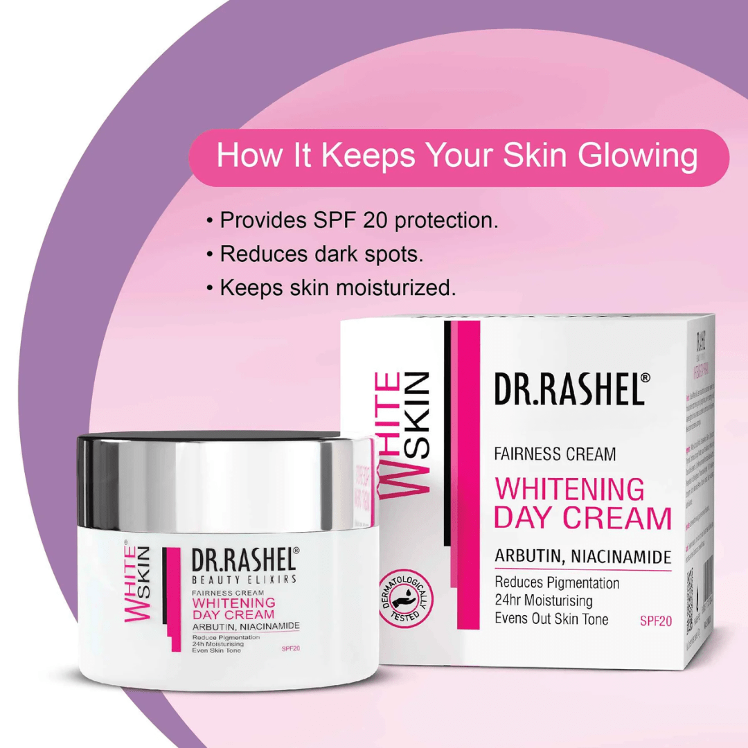 Dr Rashel Day & Night Cream Set – Whitening Day Cream & Fade Spots Night Cream - Ethereal soul Collections