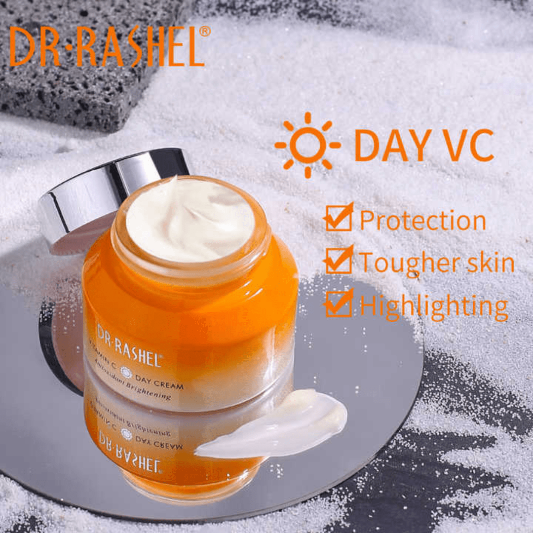 Dr Rashel Vitamin C & Retinol Cream Set – Day & Night Anti - Aging Skincare Duo - Ethereal soul Collections