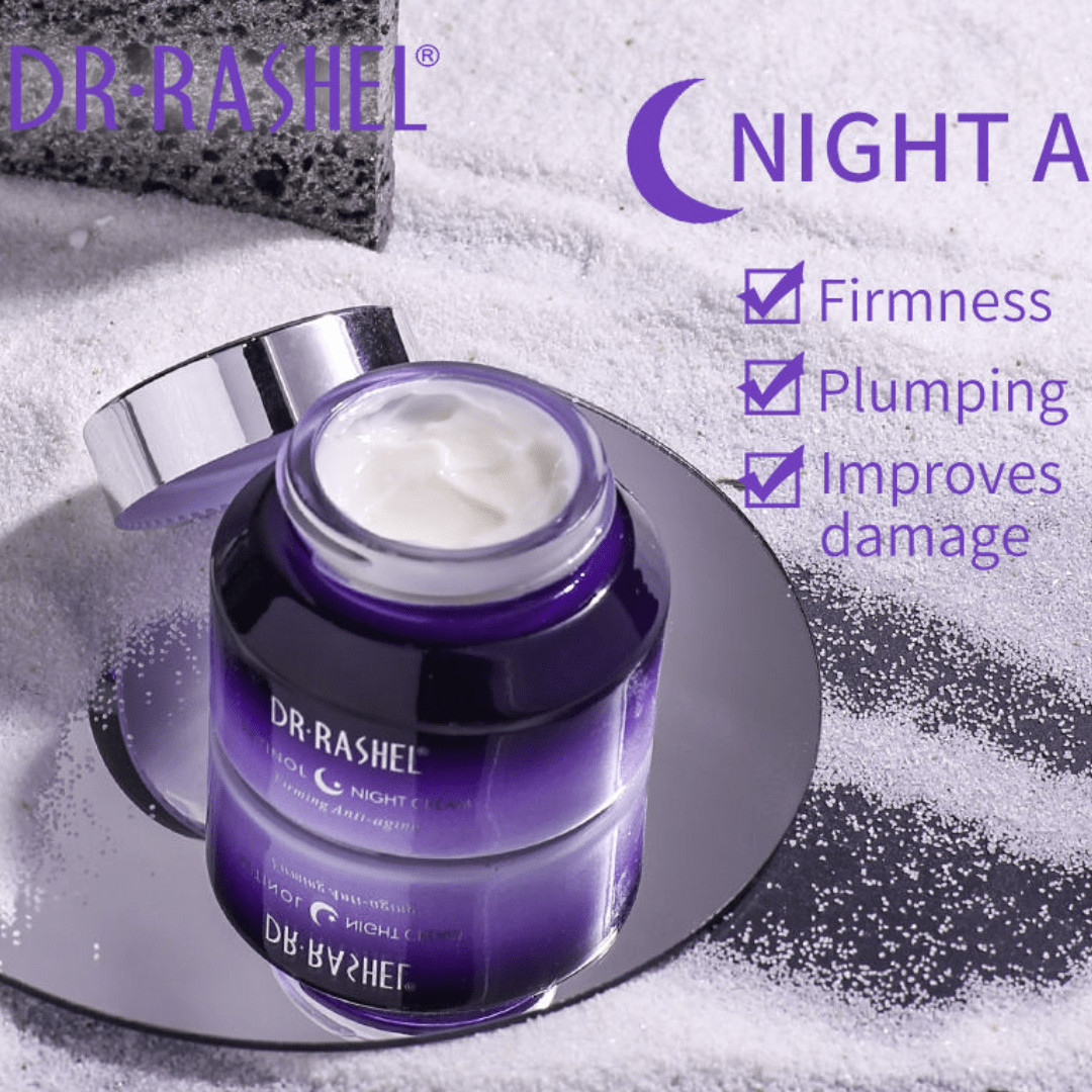 Dr Rashel Vitamin C & Retinol Cream Set – Day & Night Anti - Aging Skincare Duo - Ethereal soul Collections