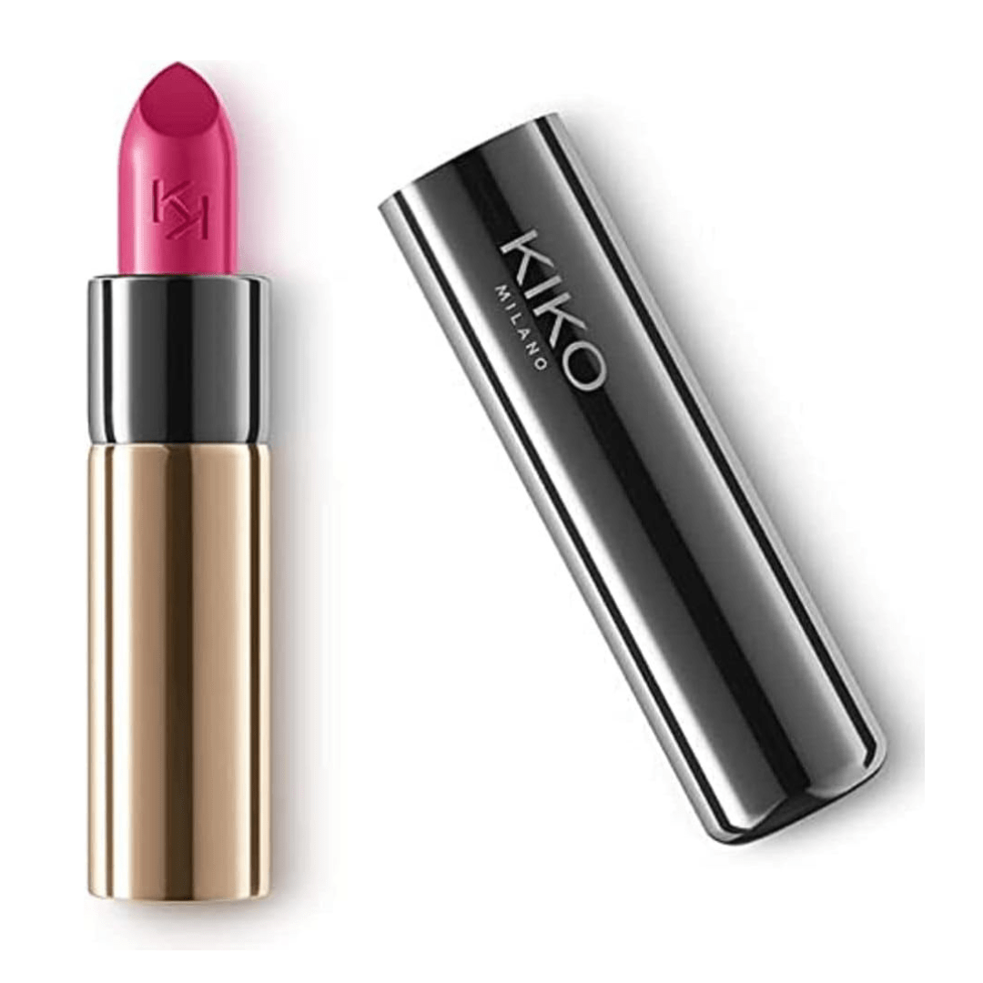 KIKO Milano Satin Lipstick – Vibrant Pink - Ethereal soul Collections