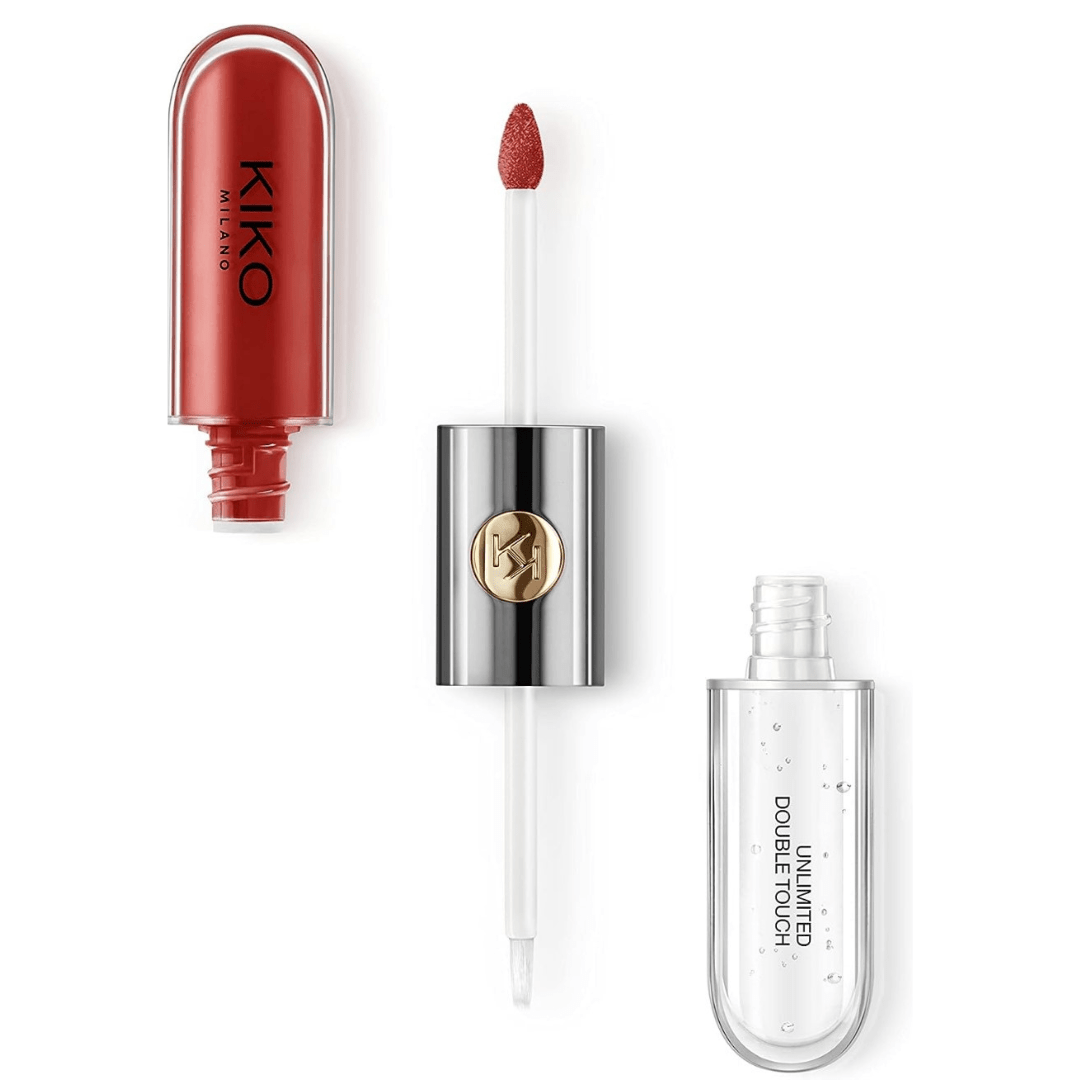 KIKO Milano Unlimited Double Touch Lipstick – Longwear Red - Ethereal soul Collections