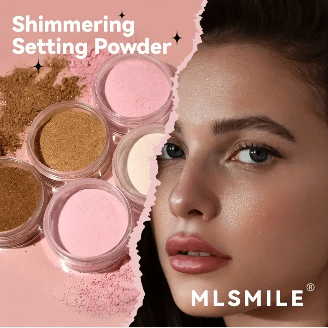 MLSMILE 2 - in - 1 Conceal Foundation + Setting Powder – Shade 06 + 04 - Ethereal soul Collections