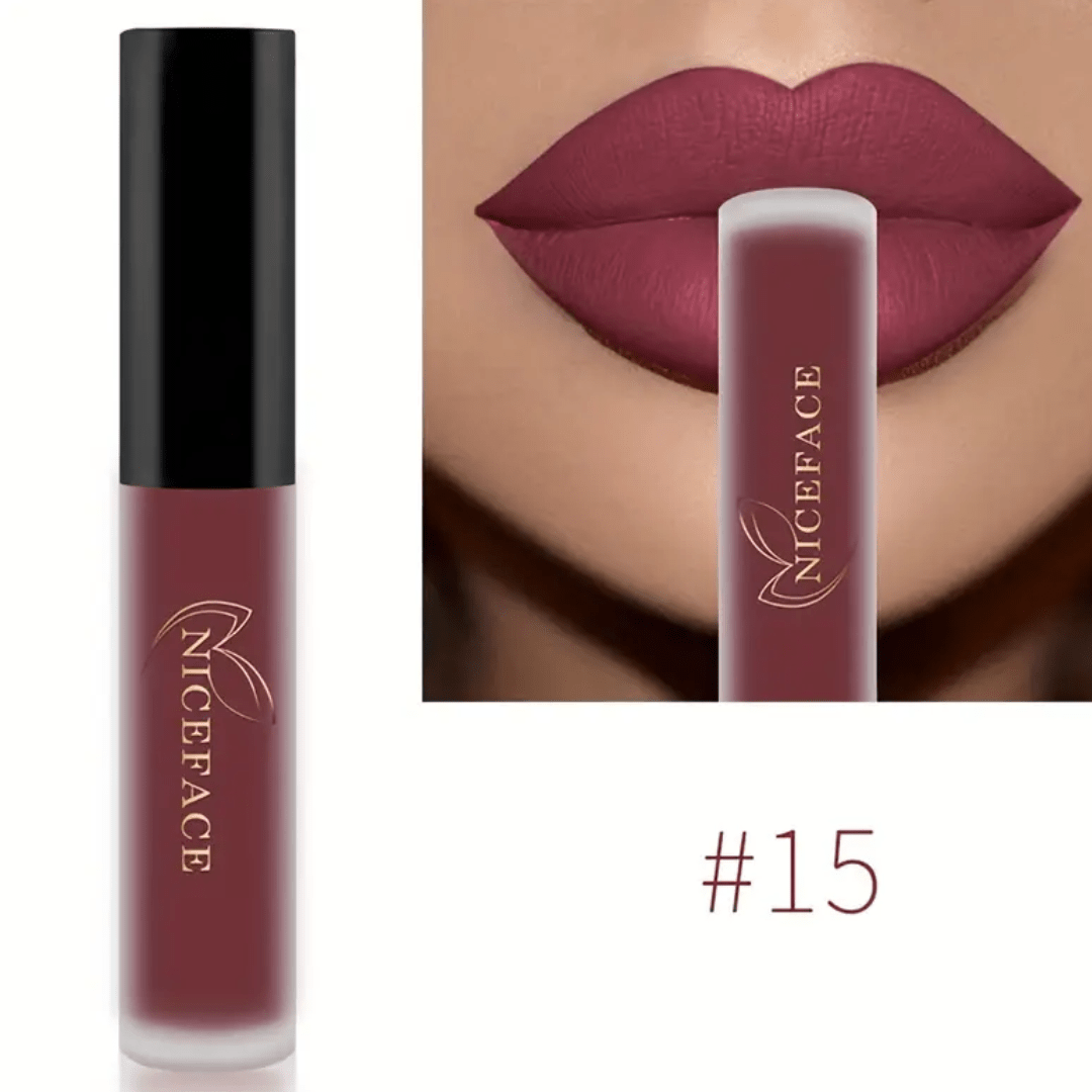 NICEFACE 12 - Color Matte Liquid Lipstick Set - Ethereal soul Collections