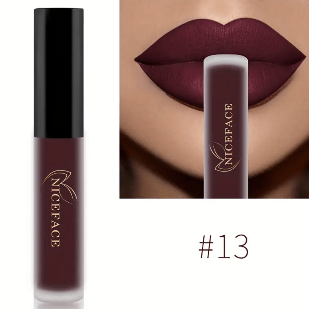 NICEFACE 12 - Color Matte Liquid Lipstick Set - Ethereal soul Collections