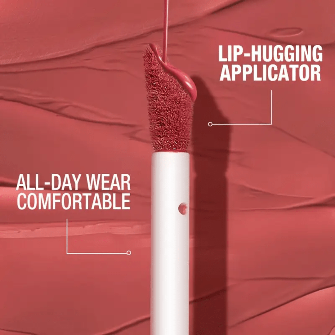 O.TWO.O Matte Lock - Color Lip Gloss Set – S02 (Brown & Black Tea) - Ethereal soul Collections