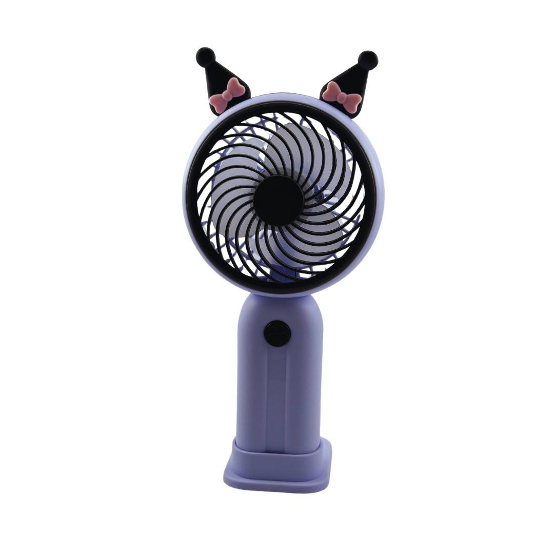 Portable Rechargeable Handheld Fan – USB Powered, Ultra-Quiet, Compact Design – Perfect for Hot Days, Travel, and Office Use – Stylish