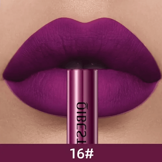 Qibest Matte Lip Sticks – Long Lasting, Waterproof, Smudge - Proof - Ethereal soul Collections