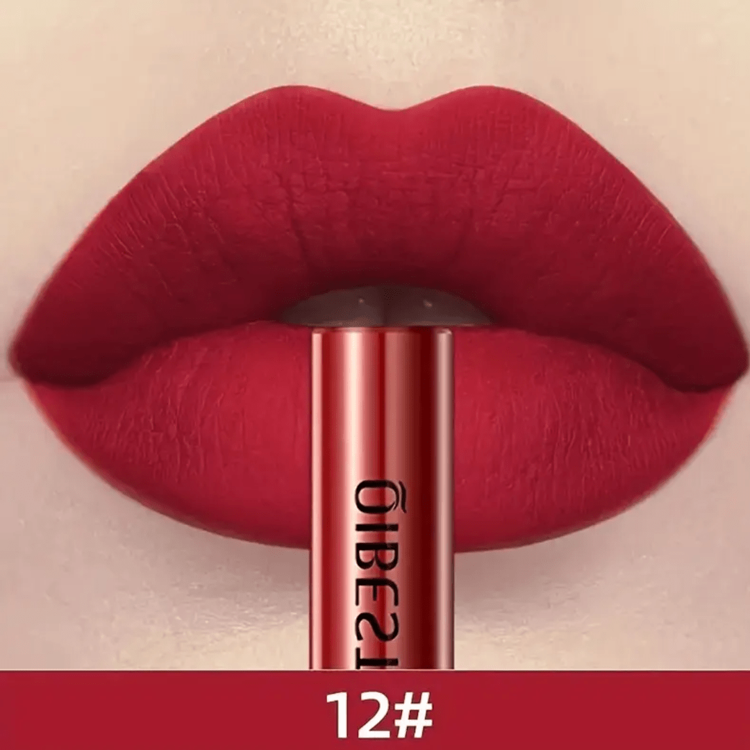 Qibest Matte Lip Sticks – Long Lasting, Waterproof, Smudge - Proof - Ethereal soul Collections