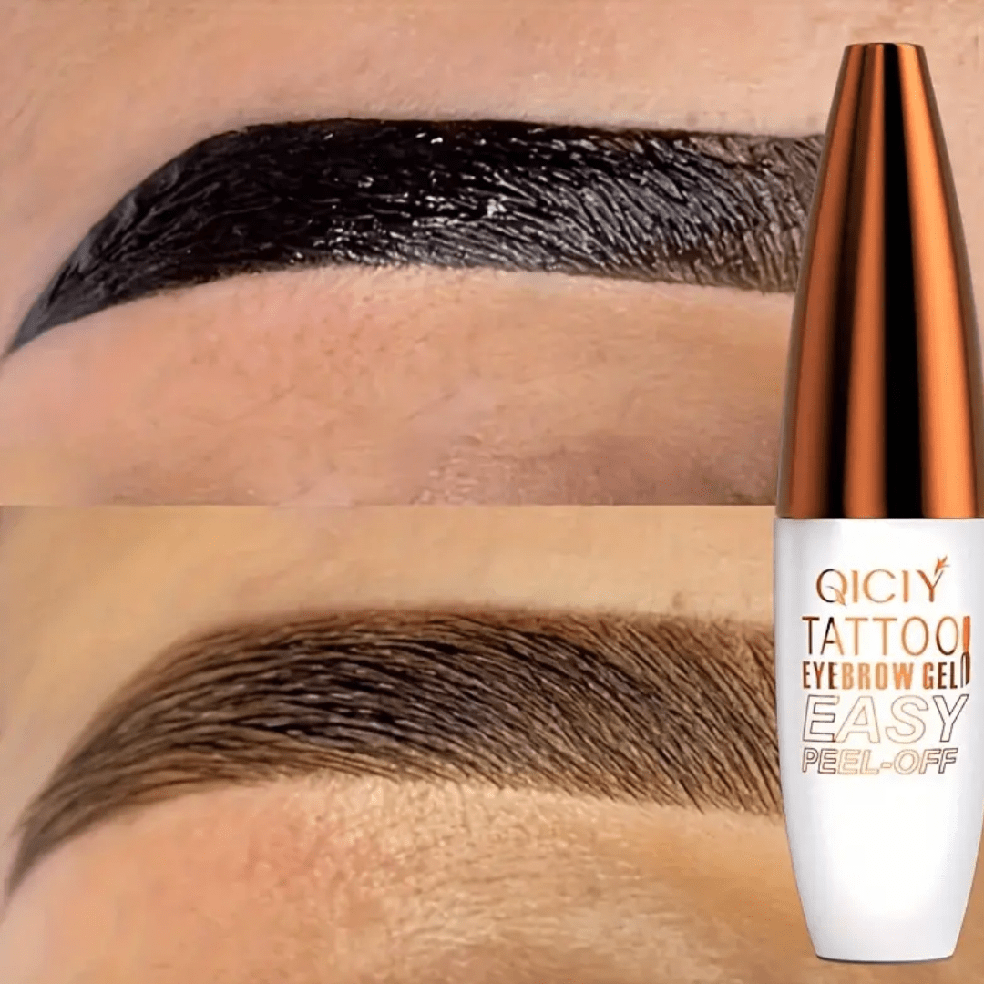 QICIY Tattoo Easy Eyebrow Gel Peel - Off – Long Lasting 3 - Day Tint - Ethereal soul Collections