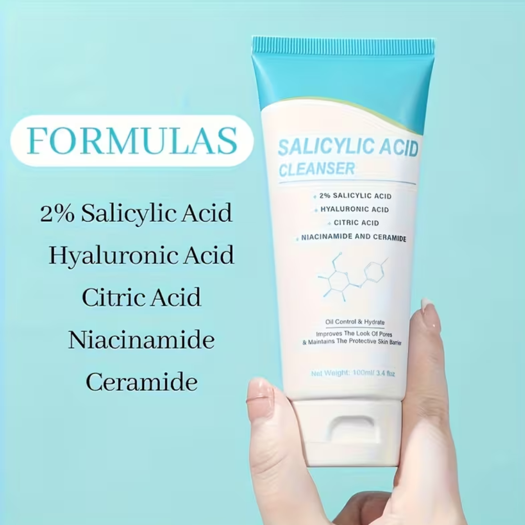 Salicylic Acid Cleanser – 2% BHA Oil Control Face Wash