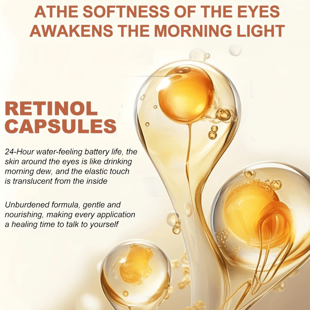 Sadoer Retinol Multi - Effect Eye Serum Capsules – Collagen & Niacinamide Formula - Ethereal soul Collections