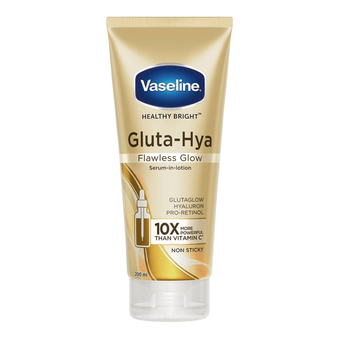 Vaseline Gluta - Hya Flawless Glow Serum - In - Lotion – 200m - Ethereal soul Collections